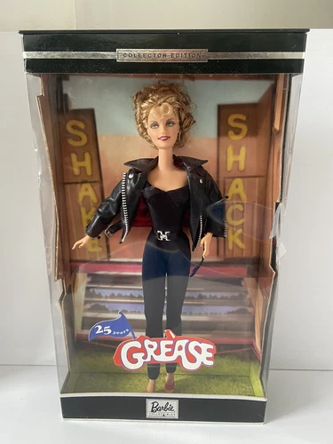 Barbie As Sandy Doll Grease 25 Year Collector Edition Mattel. Damage Box