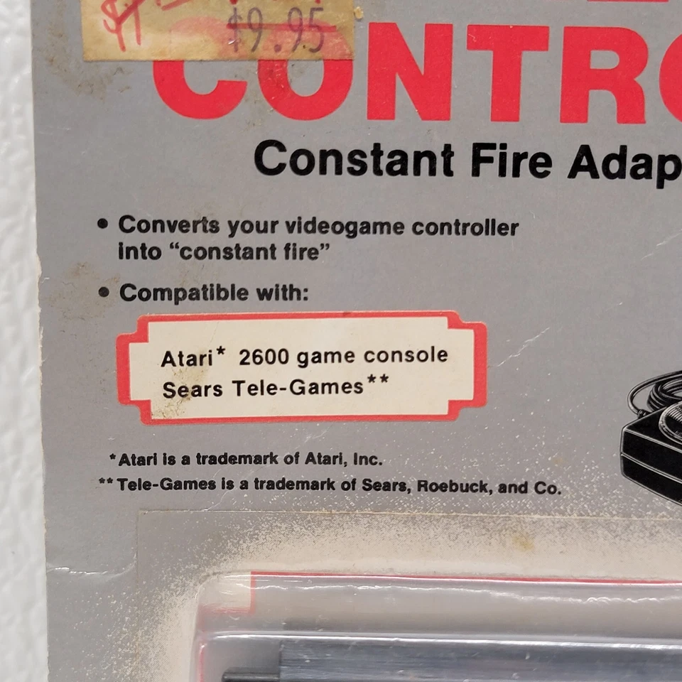 Vintage Pointmaster Fire Control Atari 2600 Constant Fire Adapter New NOS Prop - Image 3 of 4