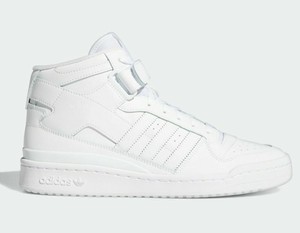 adidas originals forum mid triple white