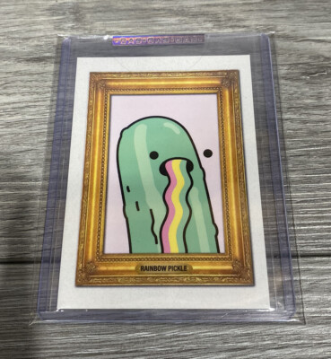 G.A.S. Trading Card Series IRL #2 Doodle  #6070 ''Rainbow Pickle'' - Pop 493