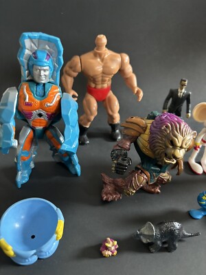 Lot Vtg 80s 90s Toys Figure Accessories Weapons Parts KO MOTU