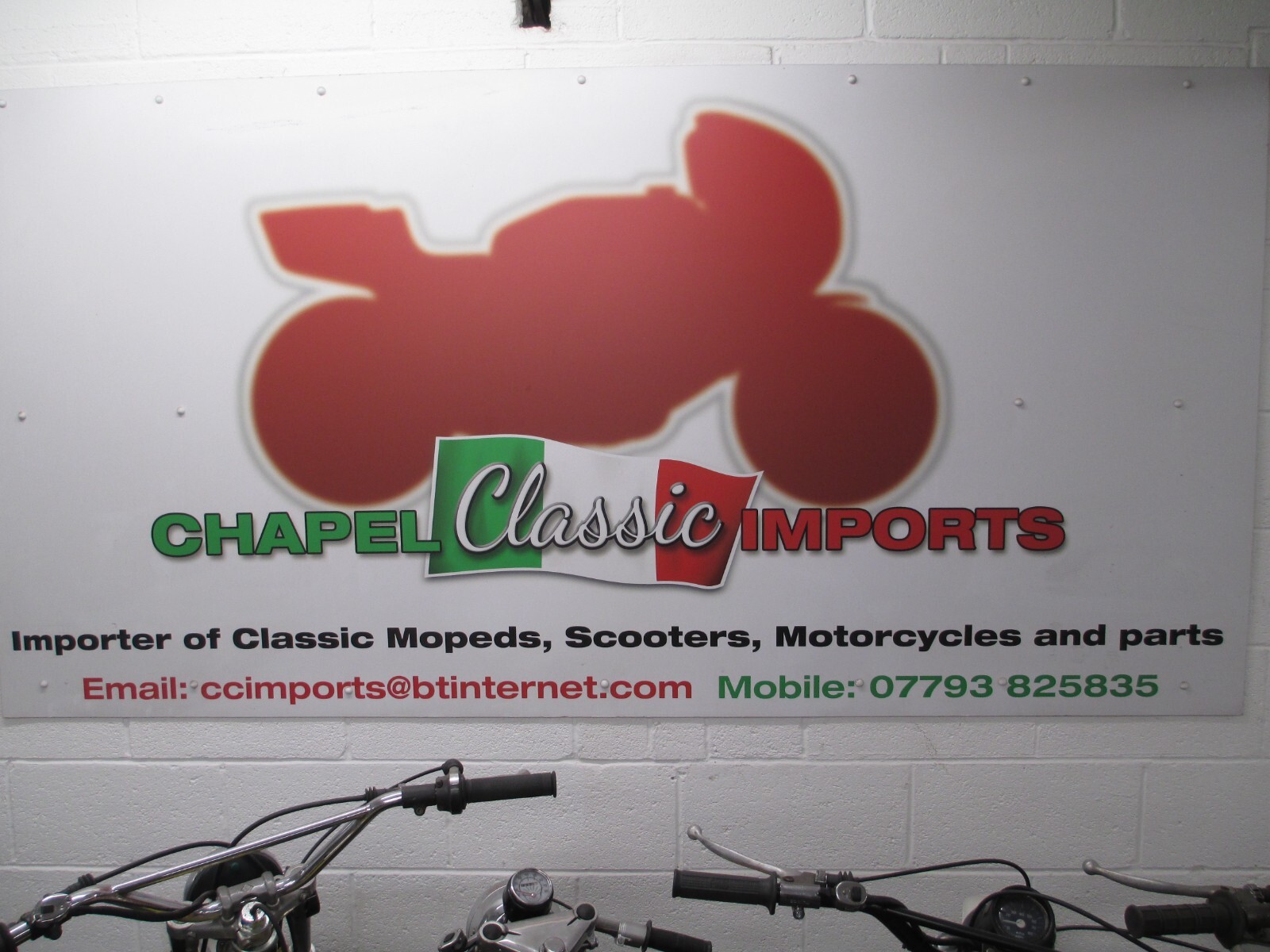 FANTIC GT SUPER SIX SPORTS MOPED ORIGINAL RACK AND BRACKET FOR