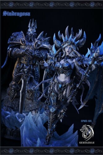 Leviathan Studios 1/10 Scale Sindragosa World of Warcraft Resin Statue In Stock - Bild 8 von 8