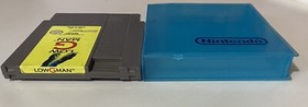 Low G Man AUTHENTIC NES Cartridge (1990) and Nintendo Blue Clam Shell Case