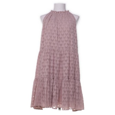 H&M, Kleid, Größe: 42, Lila, Polyester, Einfarbig, Damen #dDv