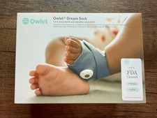 Owlet BM06N67MCJ Dream Sock Baby Monitor - Bedtime Blue