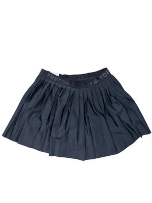 NWT Women's TRETORN Black Pleated Tennis Skort W/ Hidden Pocket XS