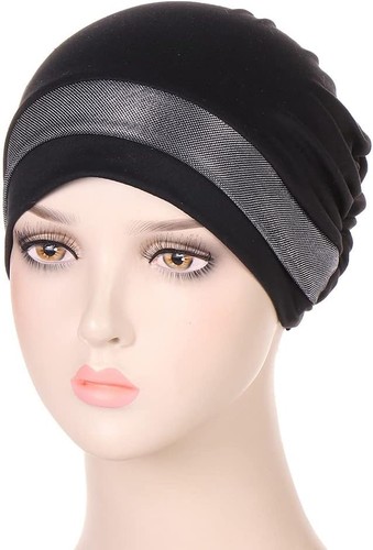4 Pack Islamic Women Hijab Head Wrap Turban Hair Loss Headwear Bonnet Inner Cap - Picture 19 of 35