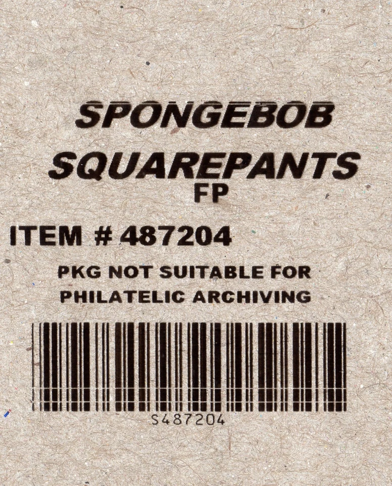 Scott #6025-6028a SpongeBob SquarePants Sheet of 16 Forever Stamps - Sealed - Image 2 of 4