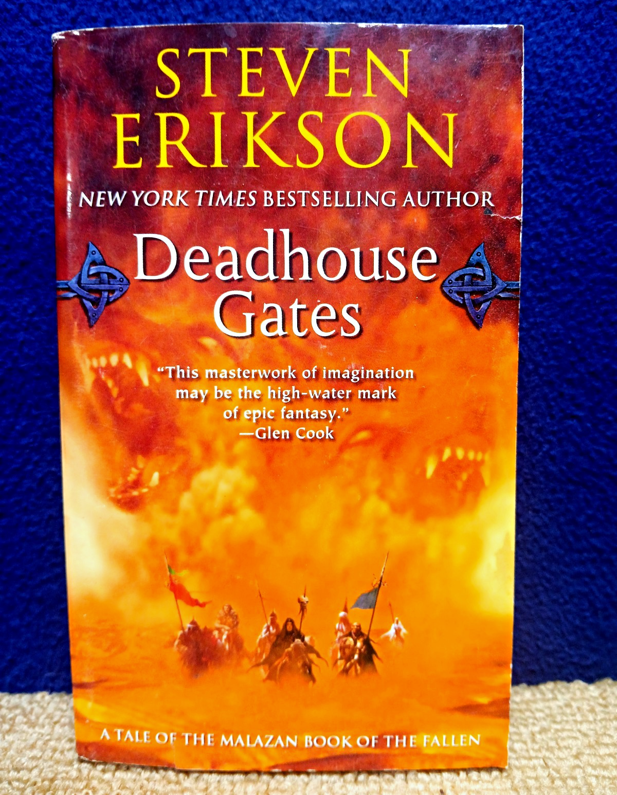Deadhouse Gates Steven Erikson Malazan Book 2 Tor 2006 Fantasy Paperback