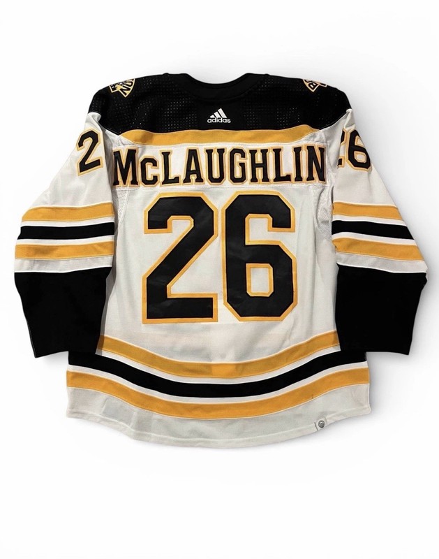 Adidas Boston Bruins Marc McLaughlin #26 Game-Used Jersey 2022-23 NHL