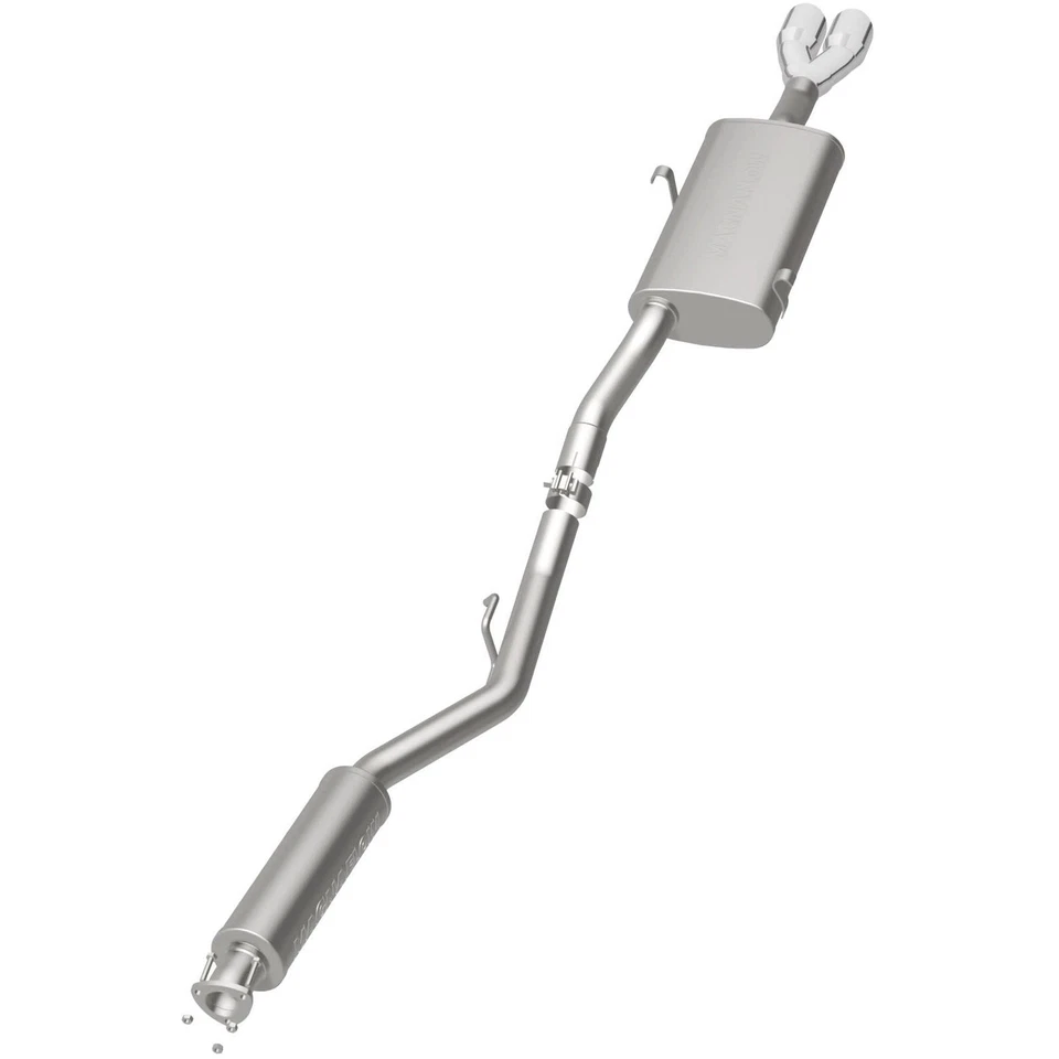 For BMW 325e 84-86 Exhaust System Touring Series Stainless Steel Cat-Back - Image 3 of 4