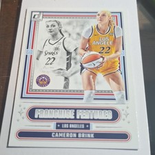 2025 Panini Donruss WNBA Franchise Features Cameron Brink Los Angeles Sparks #2
