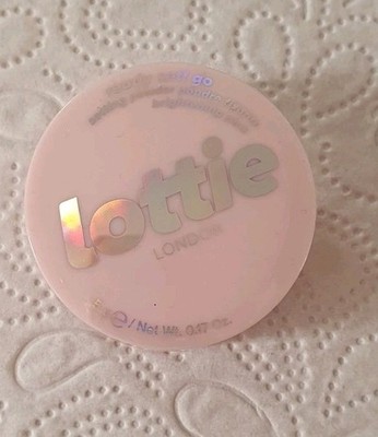 Lottie London ready set! go setting Powder brightening pink 5g vegan Neu