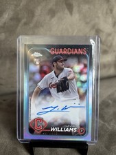 2024 Topps Chrome - Rookie Autographs Refractor #RA-GW Gavin Williams /499