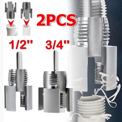 Set of Integrated Internal & External Pipe Threading Tool PVC Pipe Threader Kit