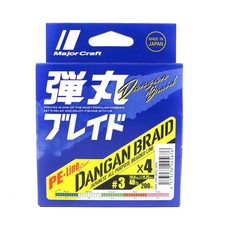 Major Craft Dangan Braid Line X4 200m P.E 3 M...
