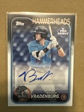 2024 Topps Pro Debut Brock Vradenburg #PD-103 Autographs Marlins