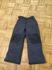 LL BEAN Snow/Ski Pants COLD BUSTER Kid 6-7X THINSULATE insulated Boy Girl Black