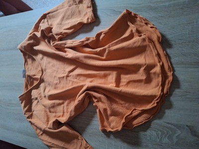 Beloved Damen Weites Shirt Gr L Orange mit Kurzen Arm