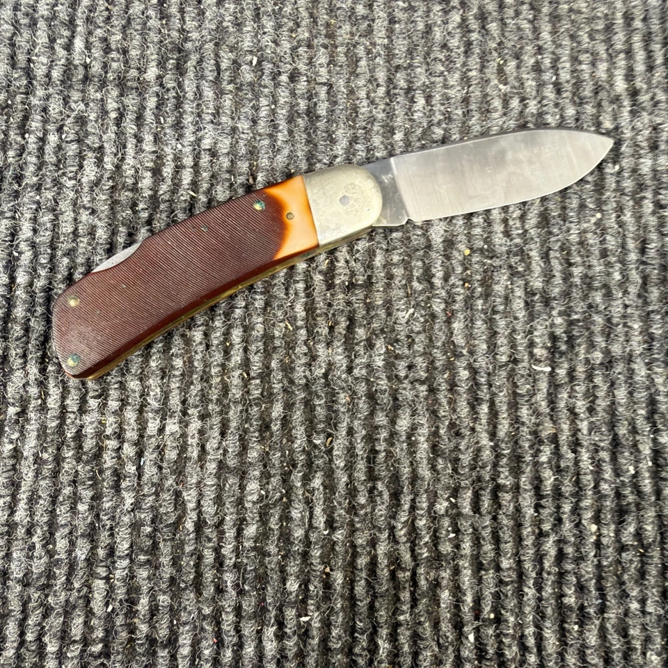 Cuchillo Plegable Schrader Vintage Old Timer Kickback #510T -- #3 Foto 4 de 4