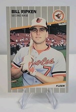 1989 Fleer - Billy Ripken #616 Black Box on Bat Knob