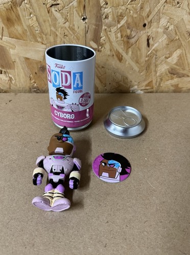 Funko Pop Vinyl Soda Cyborg (Common 1/4200) Teen Titans Go DC Comics Figur 2022