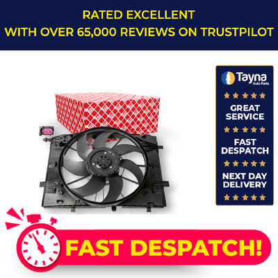 Radiator Fan fits MERCEDES C300D W205 2.0D 2018 on OM654.920 Cooling A0999061100