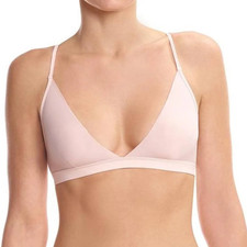 Commando Perfect Stretch Bralette BRA440 Size Small Color Sky MSRP 64 NWT