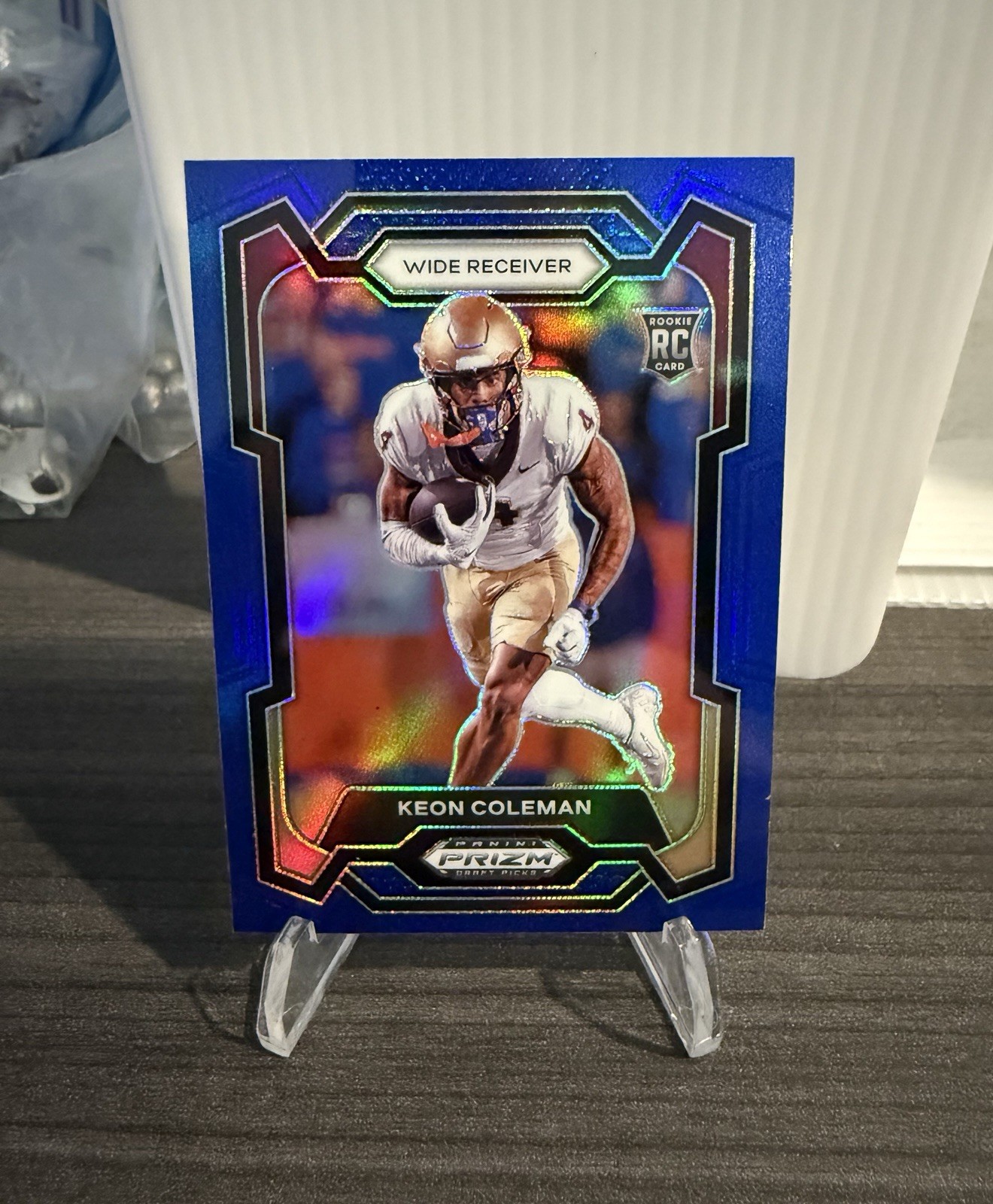 Keon Coleman Blue #120 - 2024 Panini Prizm - Draft Picks 029/199 (RC) Bills