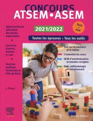Concours ATSEM/ASEM 2021/2022: Conc..., Pillard, Jackie