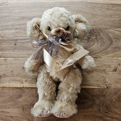 Merrythought Corn Silk Cheeky Bear Mohair Limited Edition 212/1000 2005 ca.