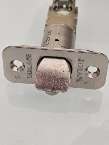 NUOVA in scatola Schlage leva porta ingresso con chiave modello # F51A BRW 619 nichel satinato - Foto 15 di 16