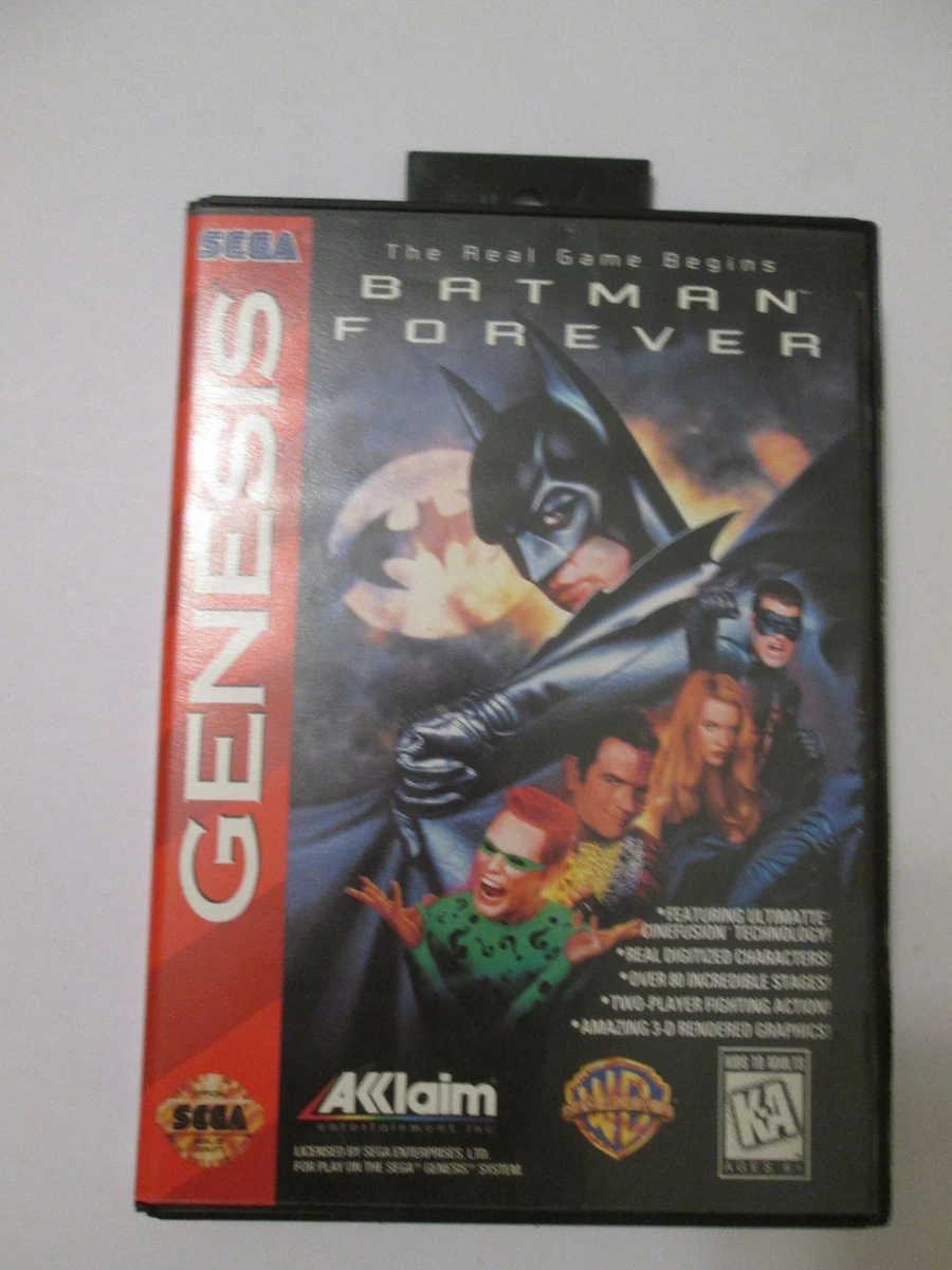 Jeu Megadrive / MD Game Batman Forever + boite PAL SEGA
