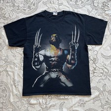 Mad Engine X-Men Wolverine Graphic T-Shirt 2000s Y2K Marvel L