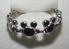 Silver Disney Mickey Ring With Pink Stones — photo 2