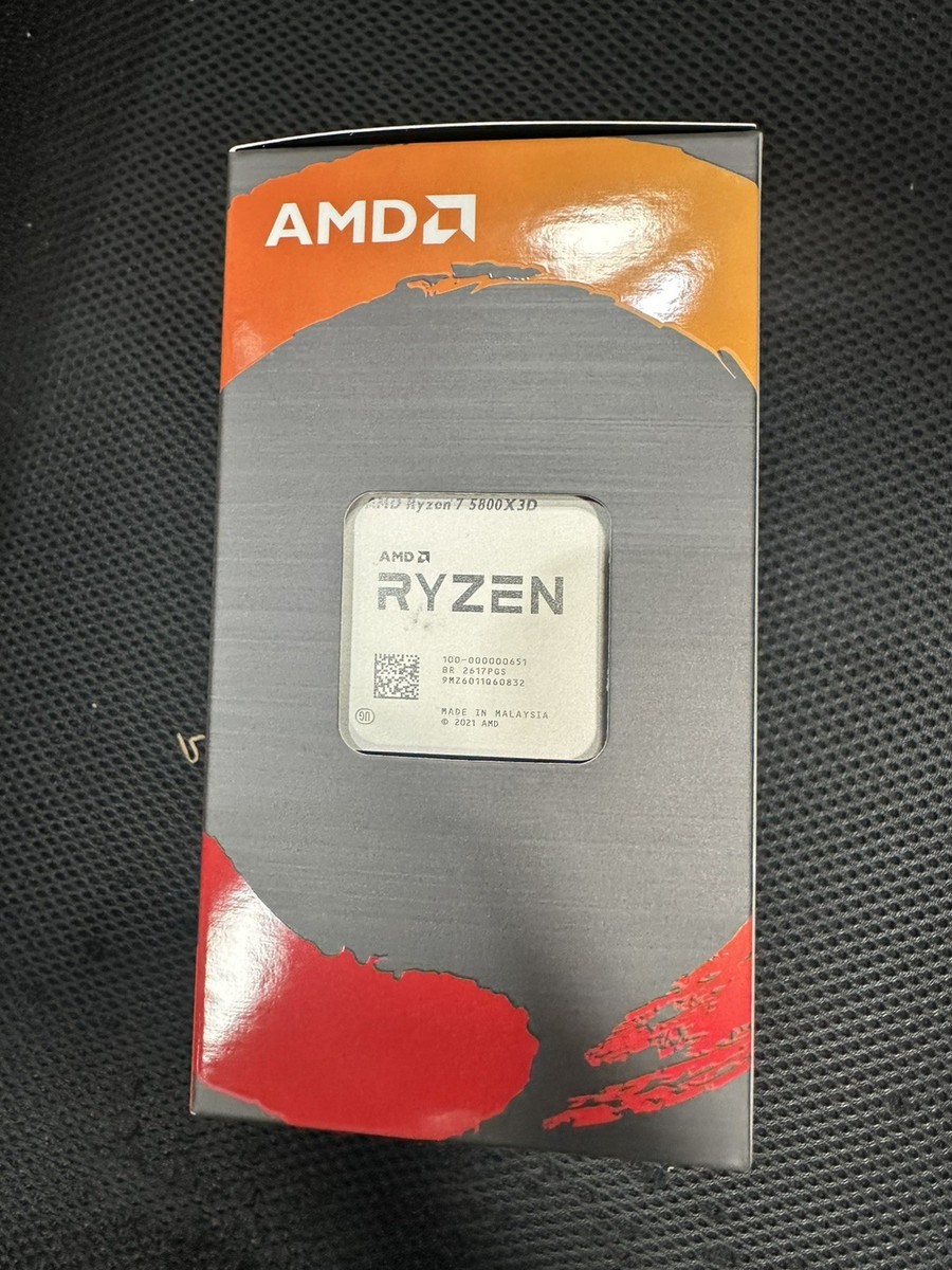 AMD Ryzen 7 5800X3D 8-core, 16-Thread Desktop Processor for sale