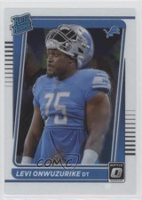 2021 Panini Donruss Optic Rated Rookie Levi Onwuzurike #270 1l6n