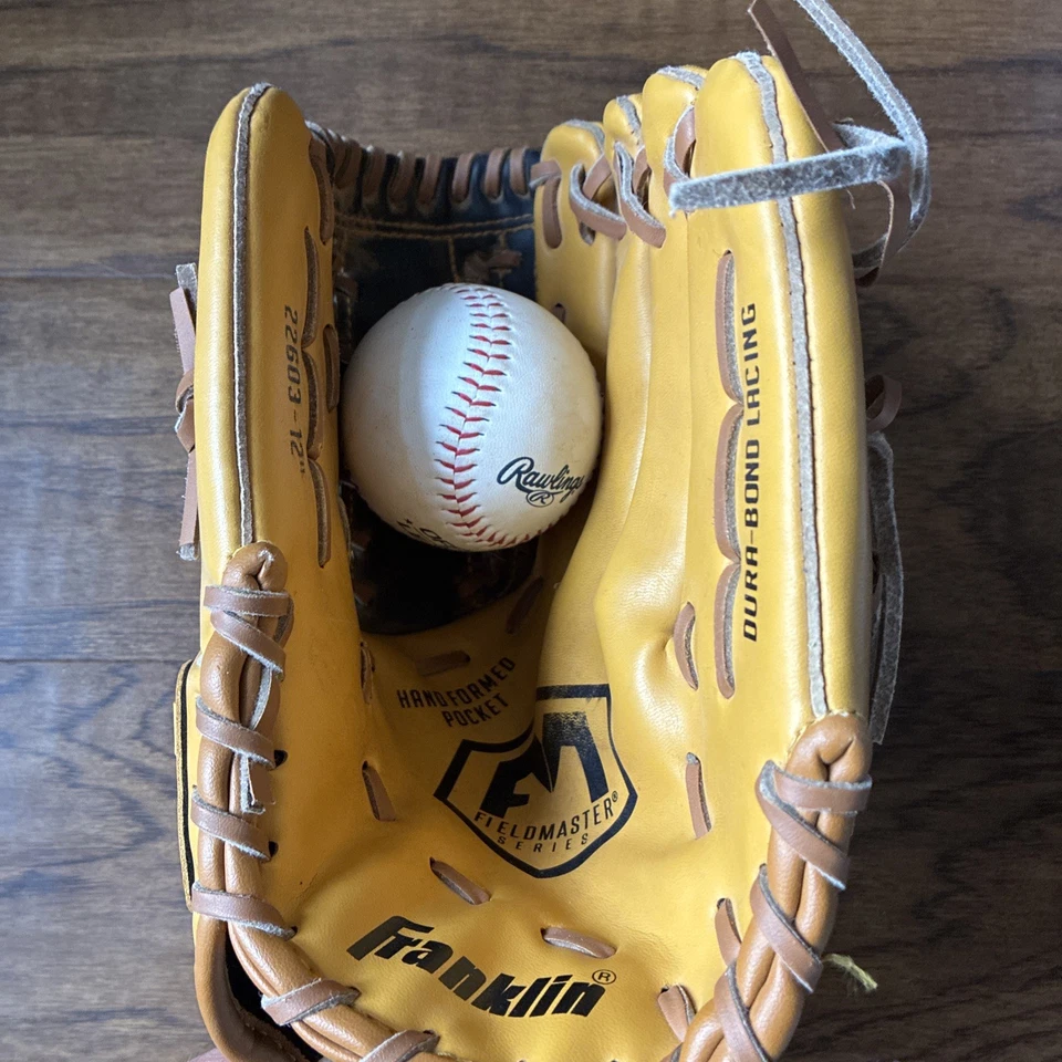 Guante de béisbol Franklin 12" Field Master Series 22603-12" lanzamiento a la derecha CFS Foto 4 de 4