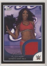 2016 Topps WWE Road to Wrestlemania Shirt Relics /350 Alicia Fox 0k2