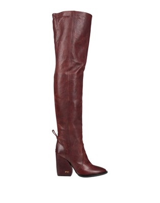 N°21 - Women - Leather Boots - Dark brown