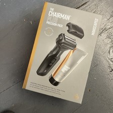 Manscaped The Chairman Plus Essentials Shave Kit Electric Face Shaver Brand New