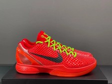 Reverse Grinch Kobe 6 Protro red For MEN Size US 7-12 
