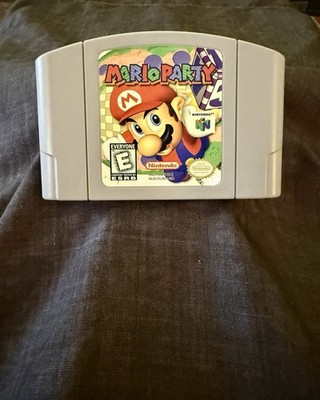 Mario Party Nintendo 64 N64 Authentic Tested Super Fun Classic Retro MULTIPLAYER