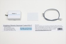 TRICK-2 L1 AND L2 - Landline Telephone Cord On/Off Disconnect Switch for Both