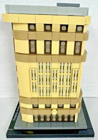 LEGO (21023) Architecture: Flatiron Building 100% Complete Box Instructions NYC