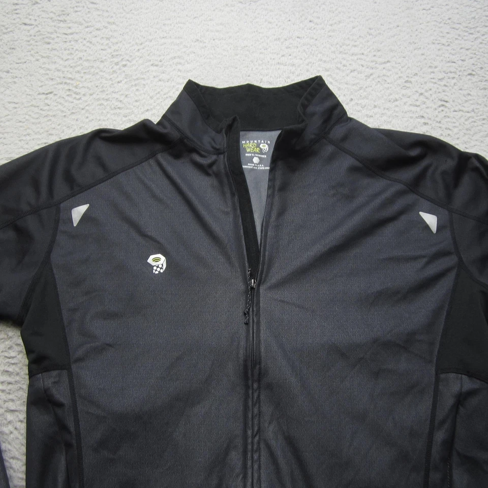 Chaqueta Mountain Hard Wear Para Hombre XL Softshell Elastizada Cremallera Completa Reflectante EE. UU. Foto 3 de 4