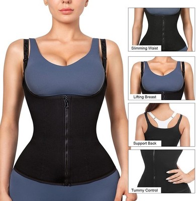 Neopren Waist Trainer Body Shaper Korsett Body Sweat Tummy Control Cincher Damen