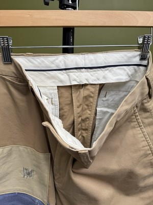 Polo RL Ralph Lauren Engineer Patchwork Chino Pants 34x32 Men's 1