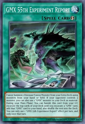 BLZD-DE094 GMX 55. Experimentierbericht Starlight Rare Yu-Gi-Oh! NEU